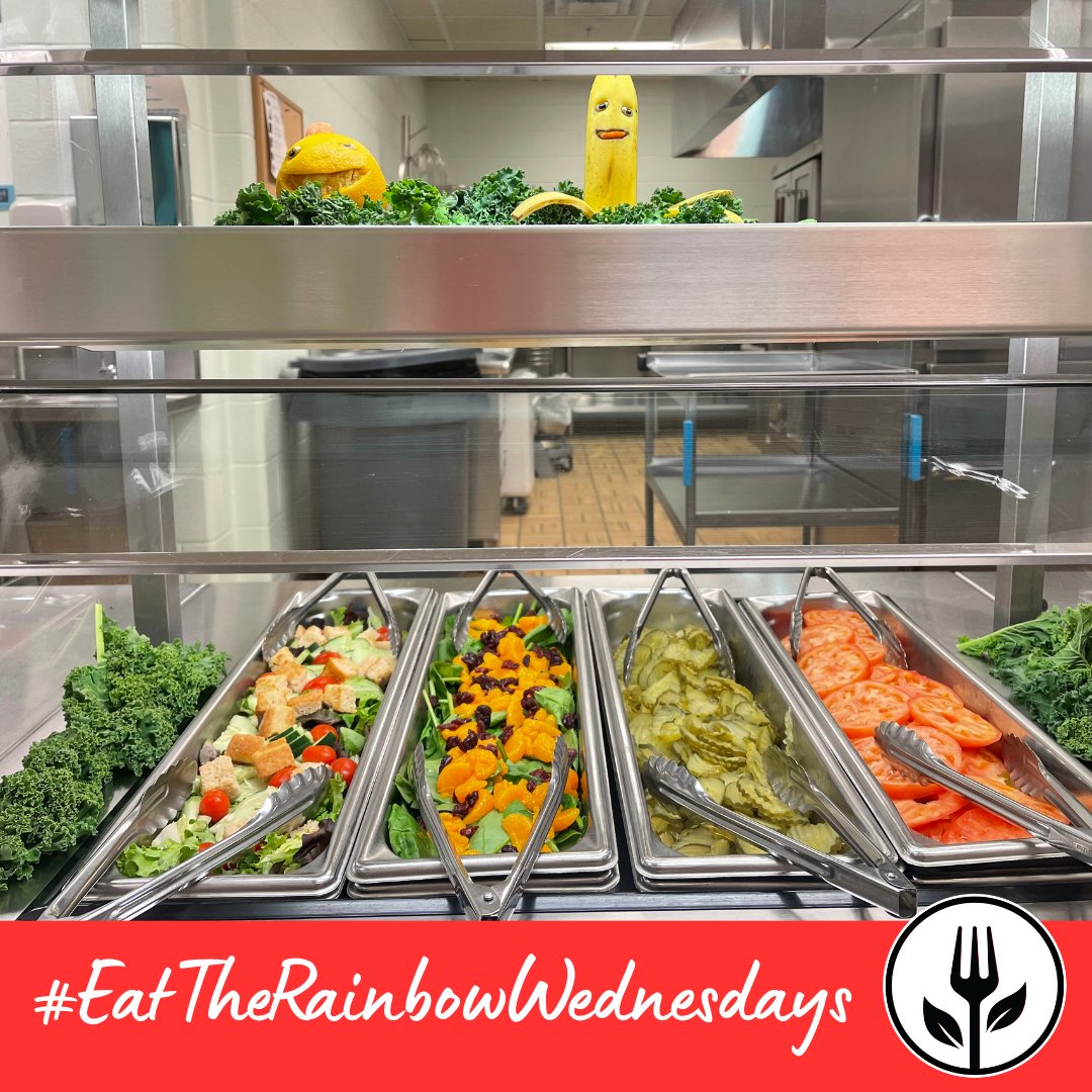 PWCS Nutrition (@pwcsnutrition) on Twitter photo As a reminder, our Self-Serve Fruit and Garden Veggie Bars are unlimited! Students can fill their plates with as many fruits and veggies as they would like every day! Check out this COLORFUL and fun salad bar display at <a href="/CPES_Cheetahs/">Cedar Point Elementary School</a>! #EatTheRainbowWednesdays As a reminder, our Self-Serve Fruit and Garden Veggie Bars are unlimited! Students can fill their plates with as many fruits and veggies as they would like every day! Check out this COLORFUL and fun salad bar display at <a href="/CPES_Cheetahs/">Cedar Point Elementary School</a>! #EatTheRainbowWednesdays