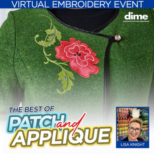 35thAvenueSew's tweet photo. Don't miss The Best of Patch and Applique, a FREE Virtual Embroidery Event from DIME! Available for 48 hours. Enjoy!
https://t.co/1hHsZoWnI9
#embroidery #machineembroidery #dimeembroidery #embroiderybydime #virtualembroideryevent #freevirtualevent #freeembroiderydesign https://t.co/ORIsJyxNB2