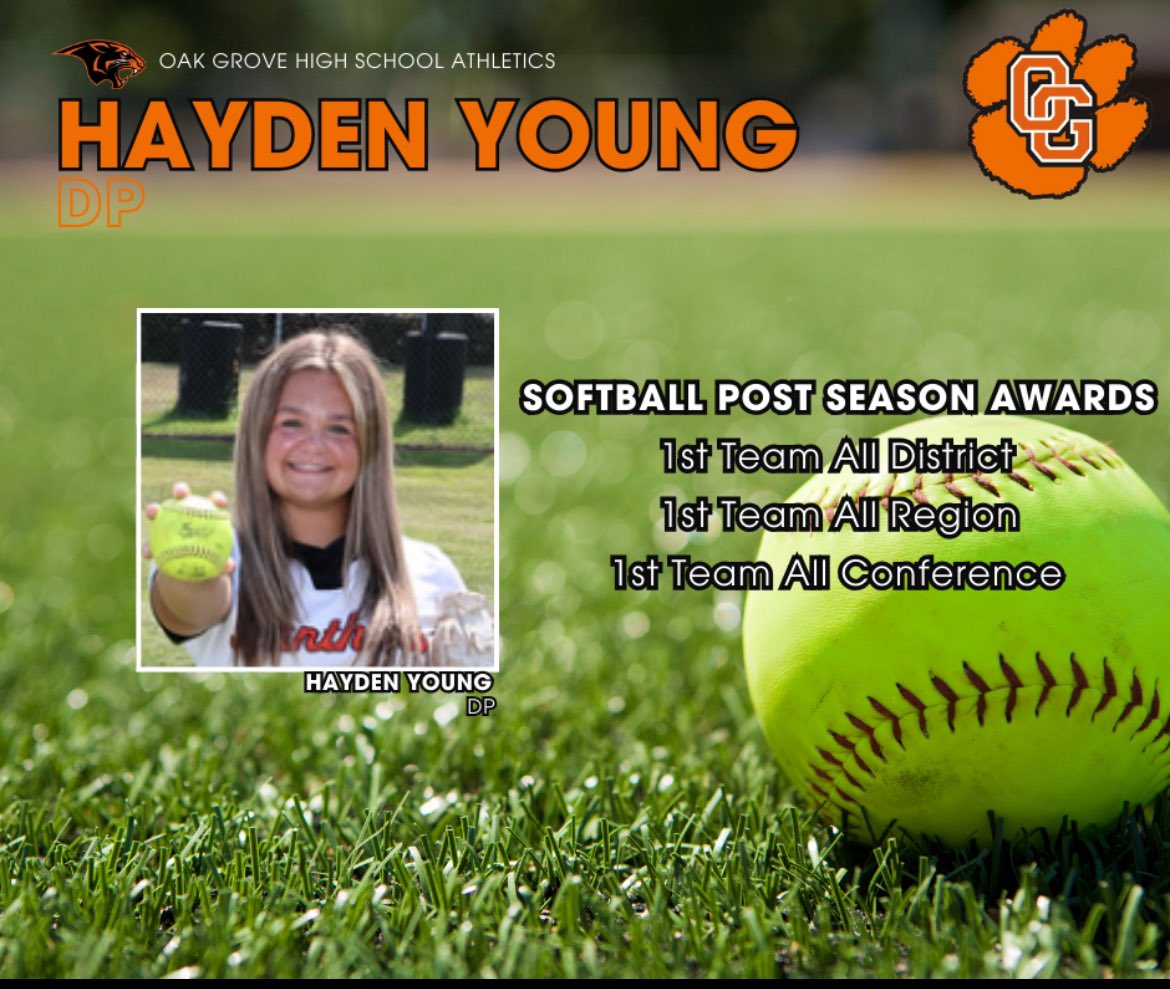 Congratulations to Sophomore DP Hayden Young on an amazing season!!