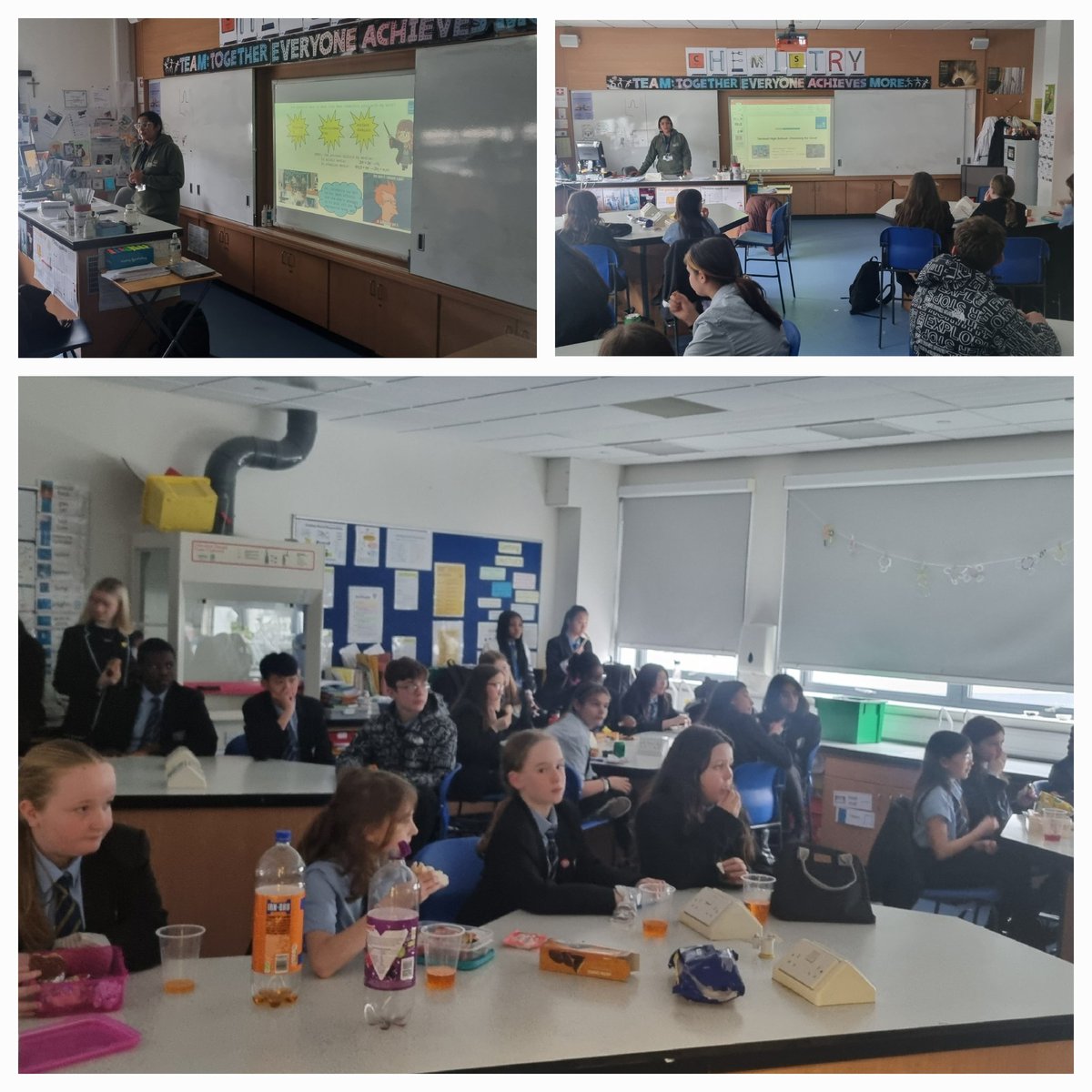 Sharing photos from our #ChemistryWeek2024 event today where learners found out about the challenges of generating clean hydrogen for use as a #renewable and clean fuel. Thanks to the <a href="/RoySocChem/">Royal Society of Chemistry</a> for the funding!
#learningforsustainability
#dyw