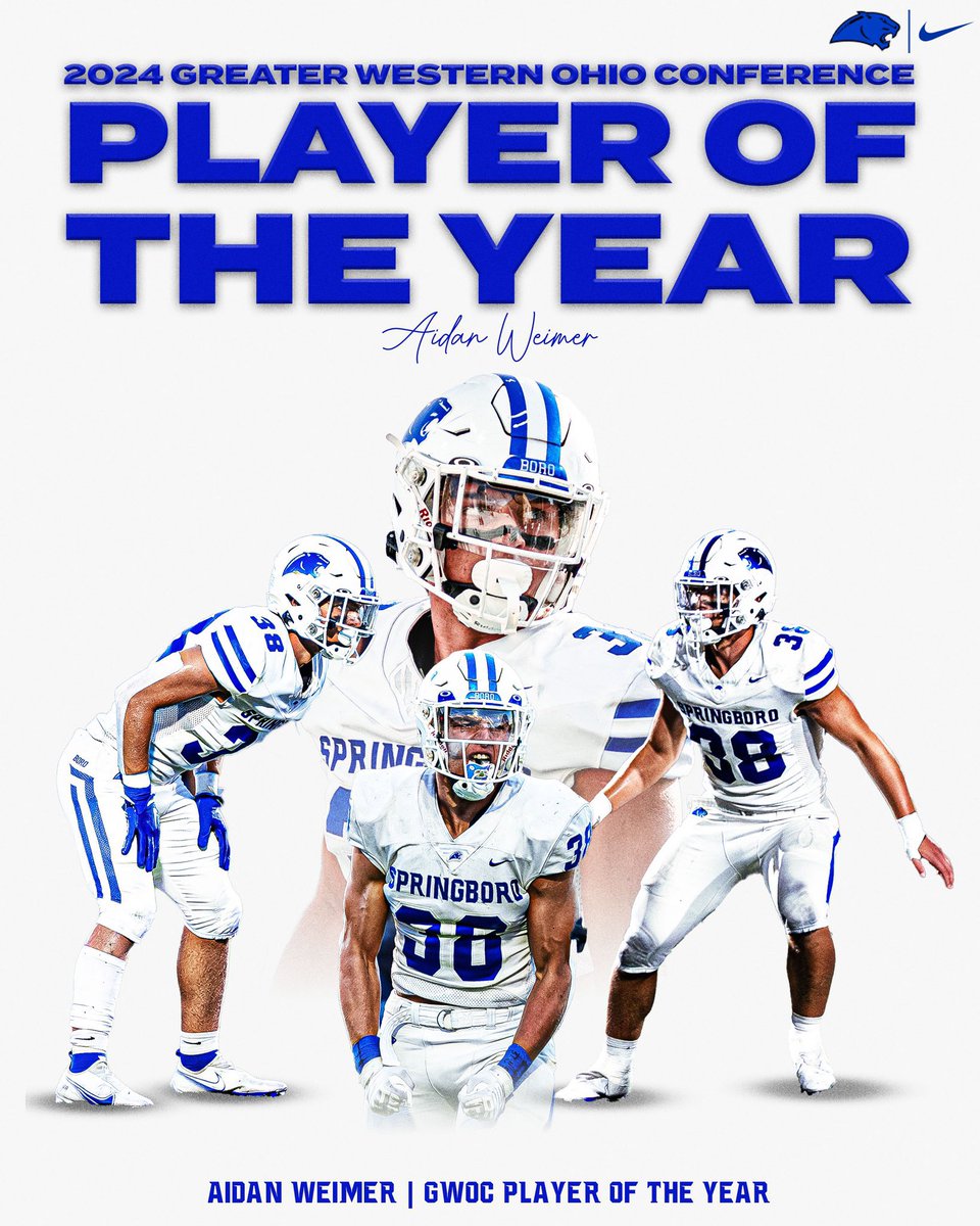 O Captain, My Captain!

3 Year Starter. Over 300 Career Tackles. Captain. 

Leader, Smart, Hard Worker, Can Be Coached Hard, Aggressive, &amp; Physical.

And most importantly, an unbelievably high character person.

Proud of you, Aidan!