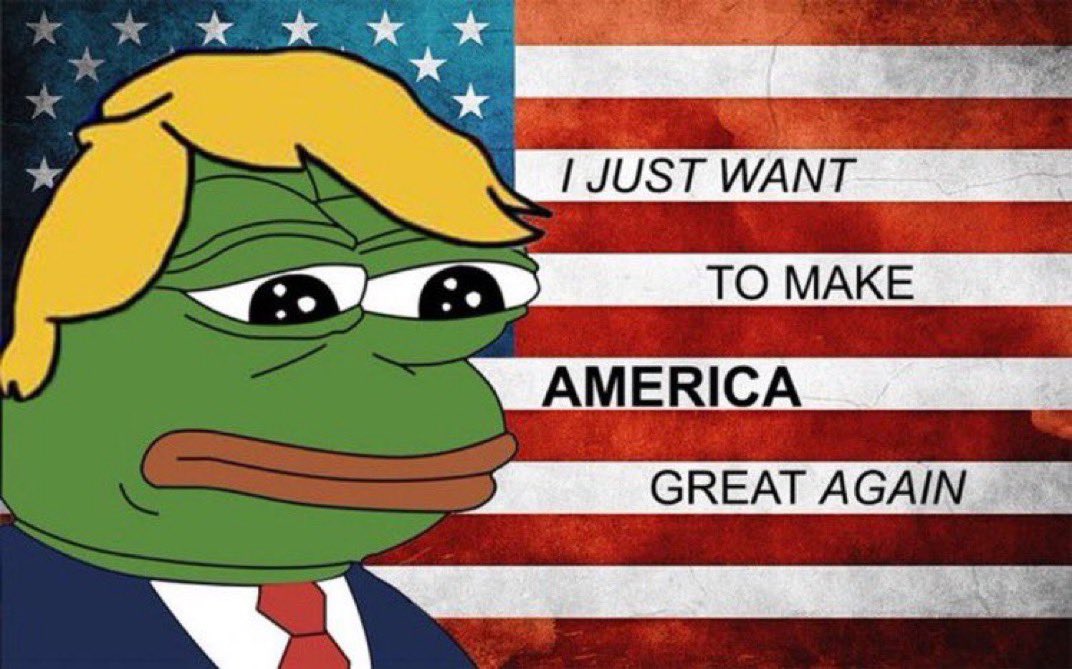 <a href="/_GFLY/">G FLY🇺🇸</a> <a href="/PapiTrumpo/">il Donaldo Trumpo</a> Let’s see that Pepe Trump tweet! 

#PepeTrump #MAGA2024