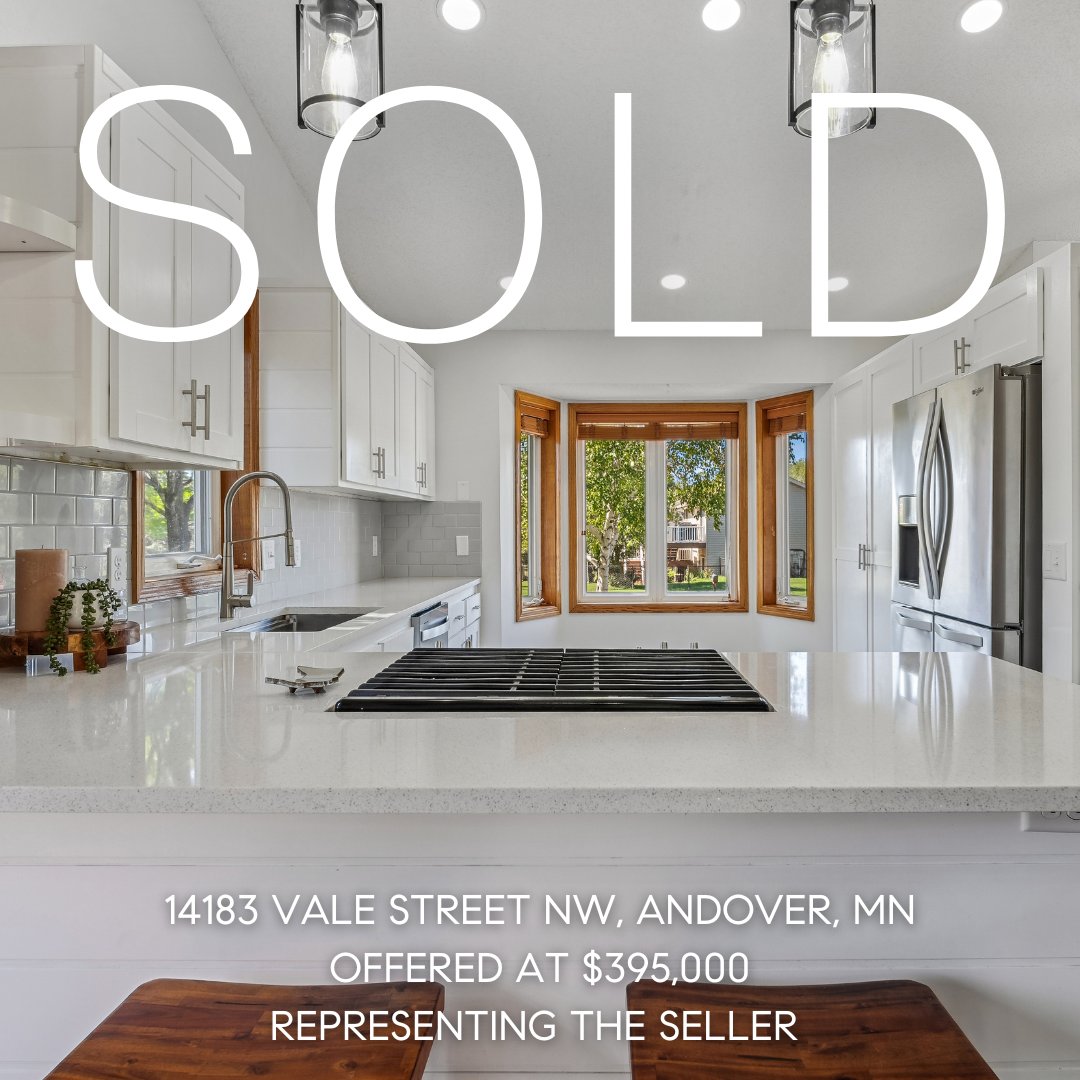 TheLJGroup's tweet photo. #Sold in Andover, MN! ✨ Congrats to our sellers in their successful closing, winning with an offer 5% above asking price, after having gone into multiple offers within the first weekend of showings. Timing, prep upfront, &amp; who you work with matters more than ever in this market. https://t.co/C4NLNJQsOg