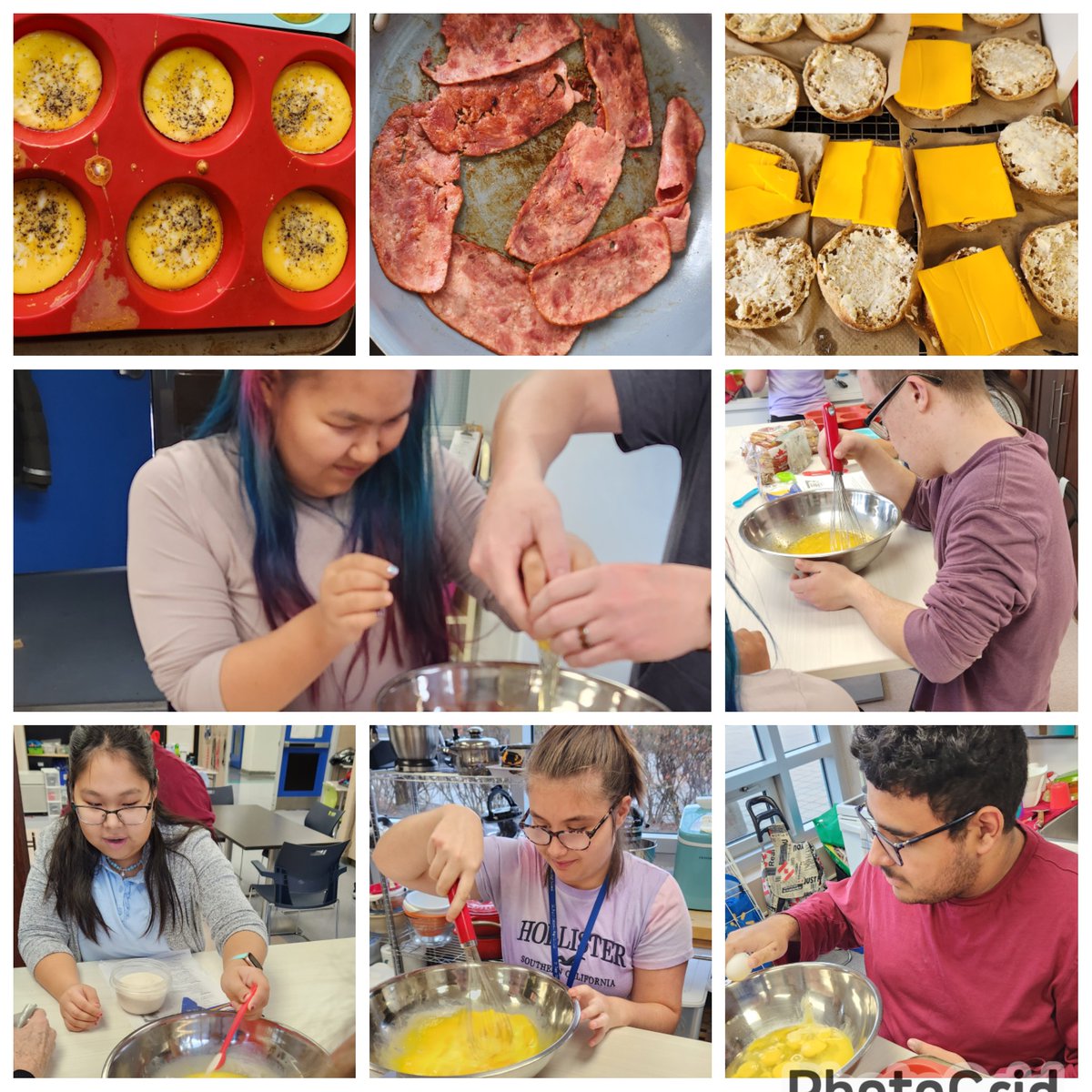 We're making breakfasts of champions today for #WhipItUpWednesday Yummy egg sandwiches!