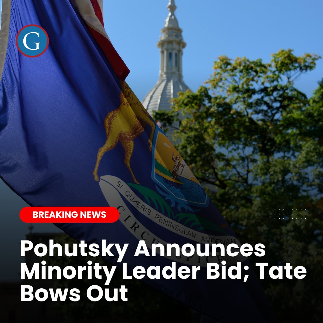 GongwerMichigan's tweet photo. BREAKING NEWS:  Rep. Laurie Pohutsky announced today she will seek to lead the House Democratic Caucus as minority leader in the 2025-26 term following the House Republican victory in Tuesday's elections.  @lpohutsky19 https://t.co/XZaRMjFJlv https://t.co/iY36XYWV4J