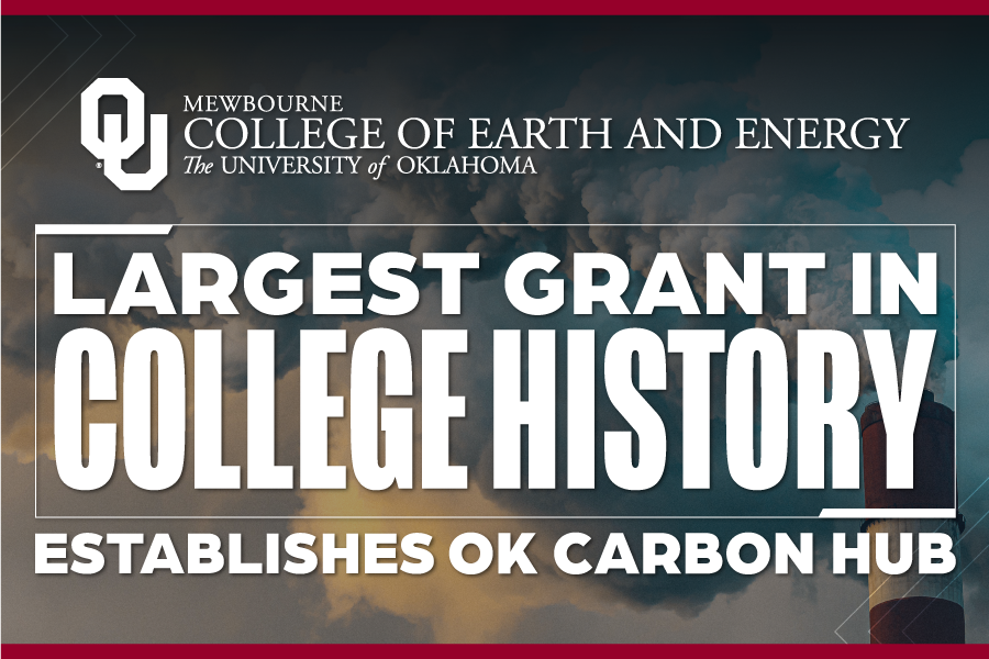 University of Oklahoma (@uofoklahoma) on Twitter photo NEWS: @oumewbourne has received a $18.7 million grant from <a href="/ENERGY/">U.S. Department of Energy</a> to lead the Oklahoma Carbon Hub project.
Learn more: link.ou.edu/4fwtZtw NEWS: @oumewbourne has received a $18.7 million grant from <a href="/ENERGY/">U.S. Department of Energy</a> to lead the Oklahoma Carbon Hub project.
Learn more: link.ou.edu/4fwtZtw