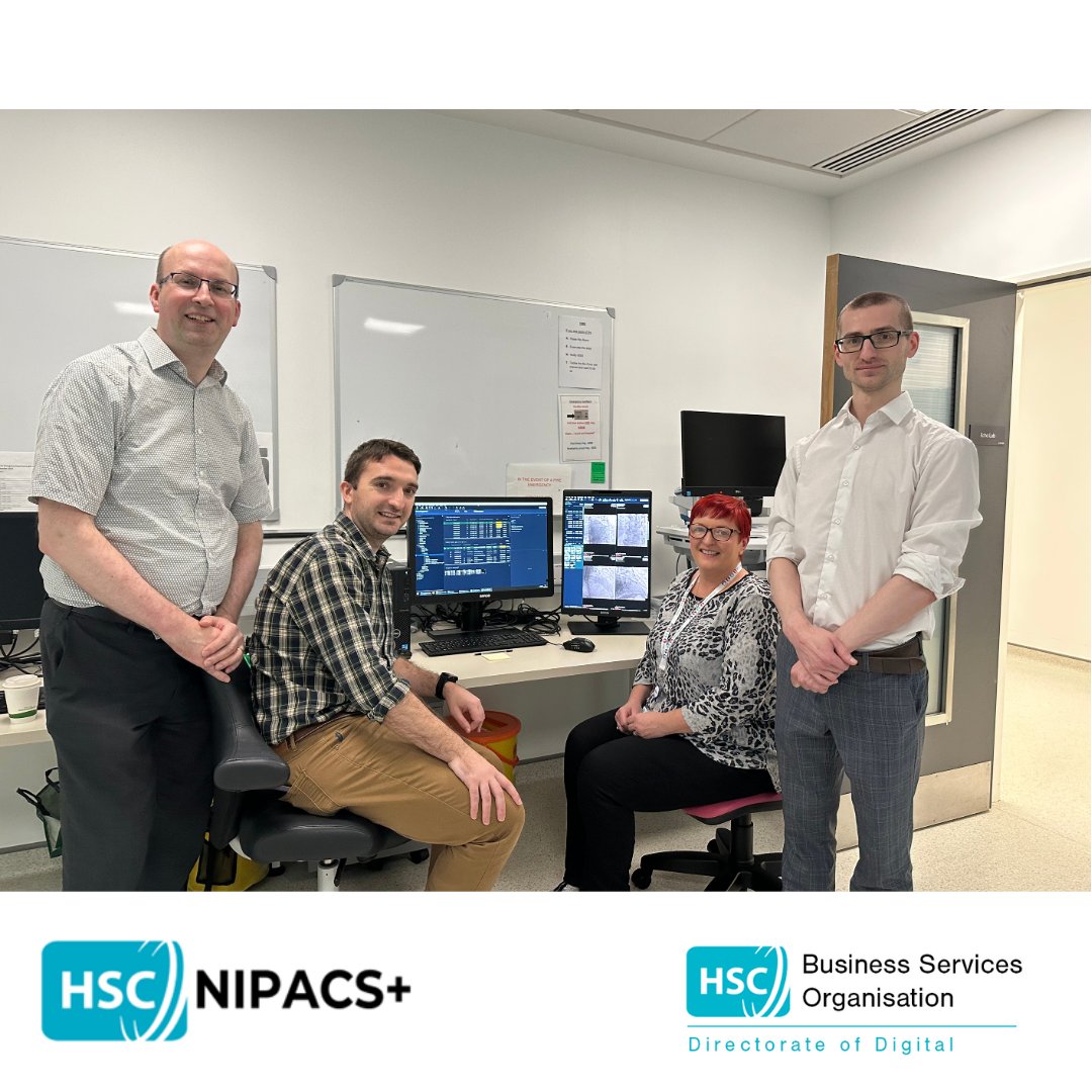 BSO_NI's tweet photo. @BSO_NI is pleased to announce that today #NIPACS+ went live with Phase 2 within #Cardiology at @setrust.
Full Story: https://t.co/m7QL3x9kms
#BSO #NIPACS+ #SEHSCT #medicalimaging #transformation #GoLive #Makingadifference #hsc #hscni https://t.co/k2koWRMNnv
