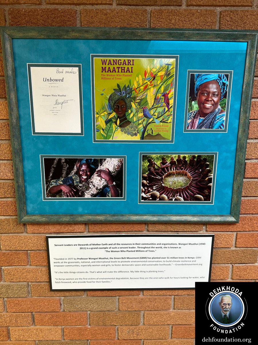 Wangari Maathai's servant leadership was marked by her passion for sustainability and justice. The Green Belt Movement empowered communities to plant trees and advocate for their rights, showing true leadership prioritizes collective well-being. #InternationalServantLeadersMuseum