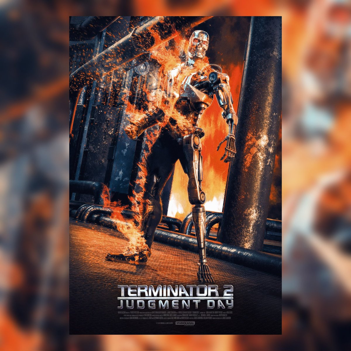 Bottleneck Gallery (@bottlenecknyc) on Twitter photo TERMINATOR 2: JUDGMENT DAY by <a href="/SkinnerCreative/">Skinner ☠</a> - On Sale NOW! Bottleneckgallery.com TERMINATOR 2: JUDGMENT DAY by <a href="/SkinnerCreative/">Skinner ☠</a> - On Sale NOW! Bottleneckgallery.com