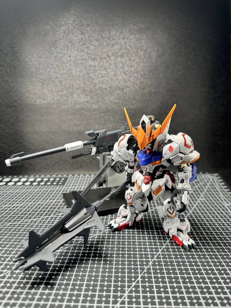 Lychee_na2's tweet photo. MGSDバルバトス
#バルバトス #私の手作り日常 #バンダイ #ガンプラ作り https://t.co/cWzDXaFjNv