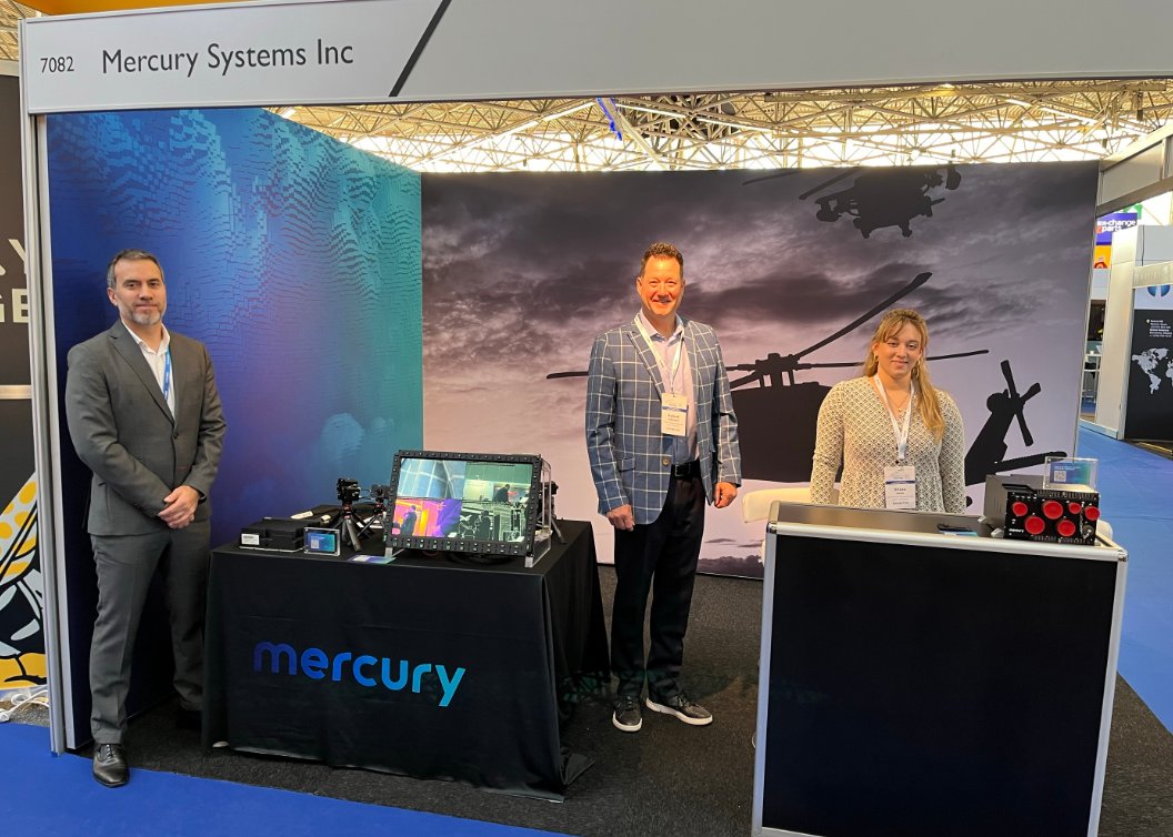 Meet the Mercury team tomorrow on the final day of <a href="/EuropeanRotors/">EUROPEAN ROTORS</a> in booth 7082. Discover how the Mercury Processing Platform supports AI-enabled commercial and defense aircraft and the future of vertical flight. ow.ly/v9bM50U1rmq

#EuropeanRotors2024 #FVL