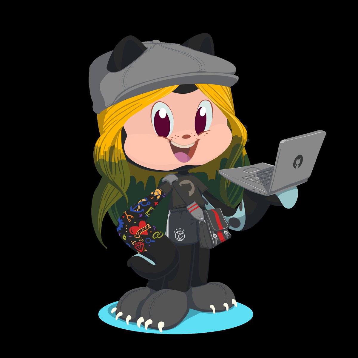 saurabhnage624's tweet image. 🐙🖤🐱Meet #MyOctocat for  #HackThisFallVirtual rocking with a classic Cap🧢 with a mix of Hacker vibes💻Coder passion🛠️Designer magic✨
She&apos;s fueled with Coffee☕ready to code @hackthisfall &amp;amp; equipped with a mysterious Gadget from @GitHubEducation 
to bloom her Creativity👾📸