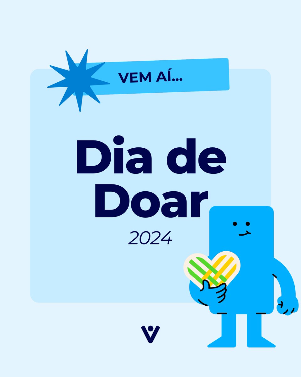 O Dia de Doar é um movimento global que inspira generosidade e apoio às causas que fazem a diferença. Este ano, será comemorado no dia 03/12 e é a nossa chance de impactar vidas! 🧡

Participe e conheça mais sobre essa iniciativa acessando o site: diadedoar.org.br/home 👈😊