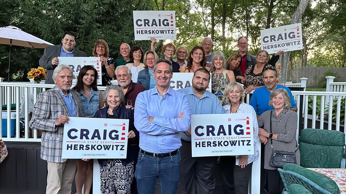 Craig Herskowitz for Assembly District 12 tweet media