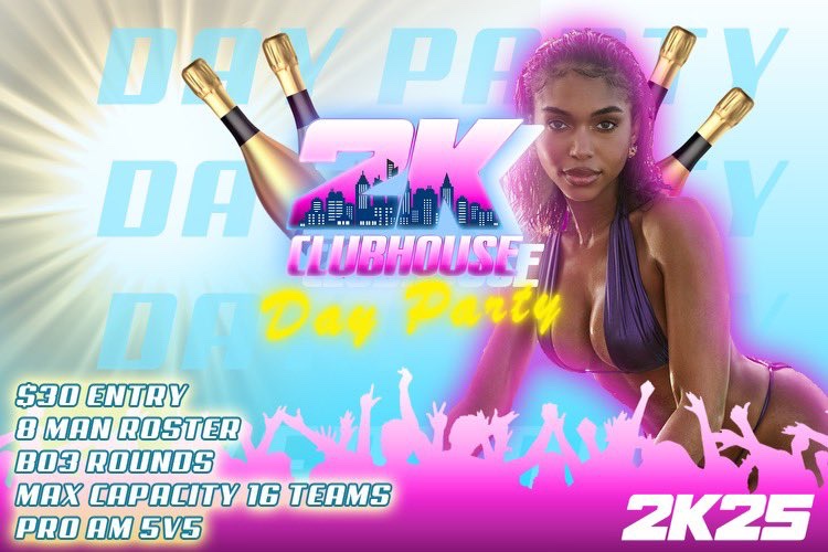 ⭐️ DAY PARTY ‼️
⭐️ 6 PM EST
⭐️ $30 ENTRY

🔗 DM TO JOIN

<a href="/PookieLoTV/">The enforcer🚨</a> <a href="/LoveeBreesh/">Breesh💫</a> buff.ly/404fqc6