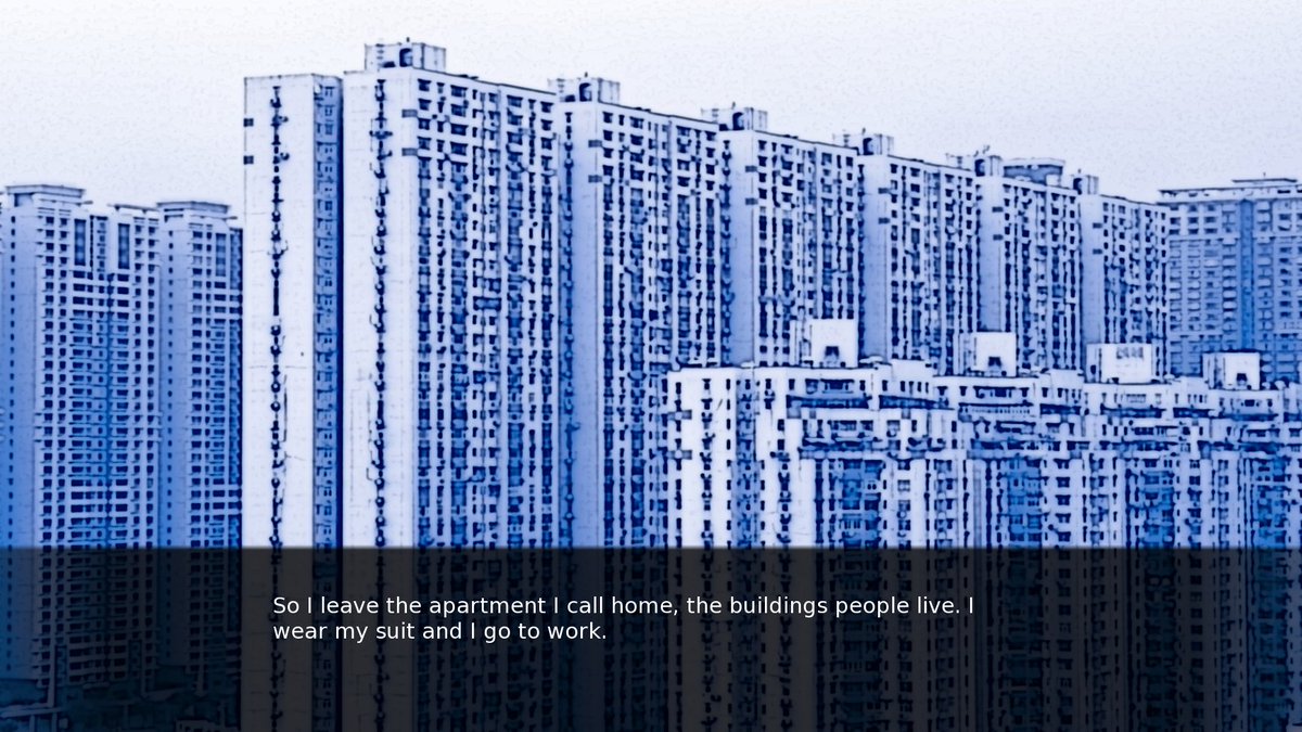 A song softly spoken by the common people.
The melody reverberates the foundations of office buildings and vibrates the glass-fronts of stores with no customers.

For your convenient consumption, link below.