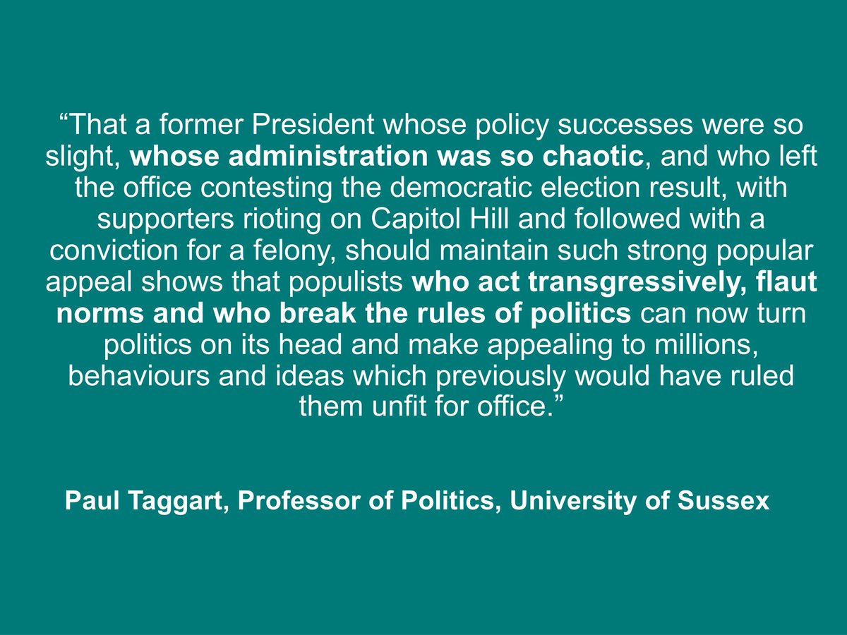 Sussex Uni News (@sussexunipress) on Twitter photo Today Professor of Politics, and expert in populism, <a href="/PaulAdamTaggart/">Paul Taggart</a> has been providing expertise on the US elections, and why #Trump has been able to 'turn politics on its head'. Today Professor of Politics, and expert in populism, <a href="/PaulAdamTaggart/">Paul Taggart</a> has been providing expertise on the US elections, and why #Trump has been able to 'turn politics on its head'.