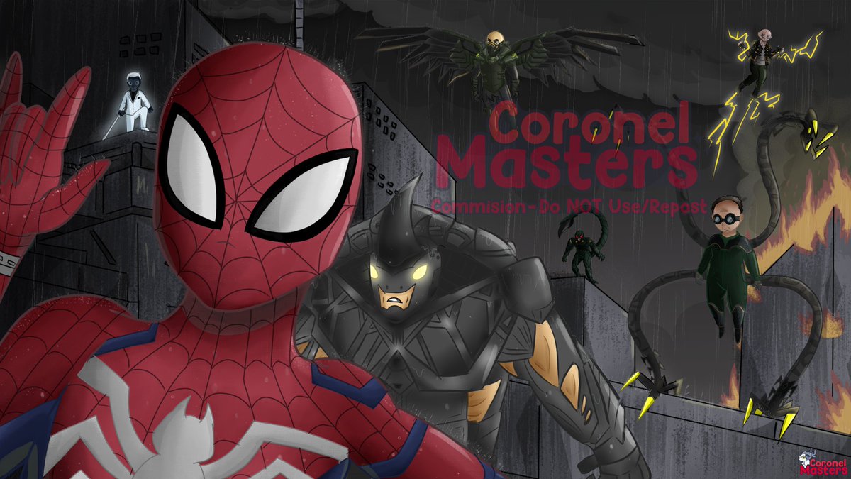 CoronelMasters 💀🪽 (@coronelmasters) on Twitter photo Finally after a long long time I finished this Spider-Man commi
Commission for <a href="/AndorRobotnik/">SPARKING! Andor Robotnik</a>
Game: Marvel's Spider-Man
I hope you enjoy it
#art #spiderman #spidermanps4 Finally after a long long time I finished this Spider-Man commi
Commission for <a href="/AndorRobotnik/">SPARKING! Andor Robotnik</a>
Game: Marvel's Spider-Man
I hope you enjoy it
#art #spiderman #spidermanps4