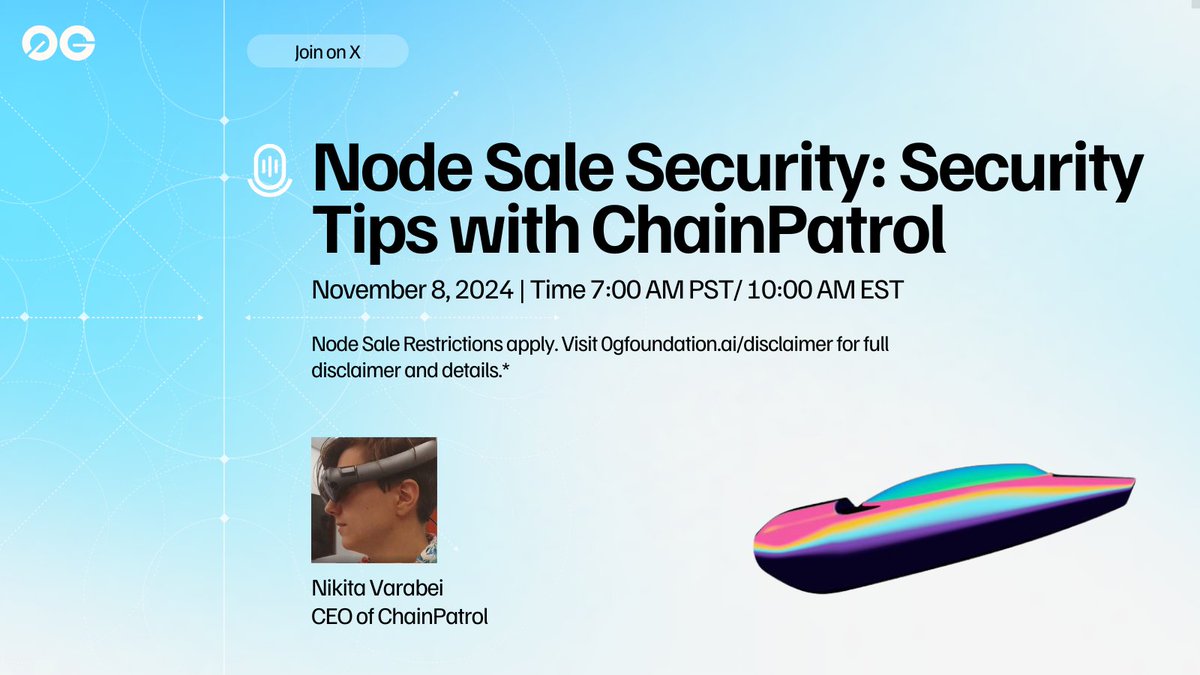 Keep Your Security Top of Mind 🔒 With the 0G AI Alignment Node Sale ...