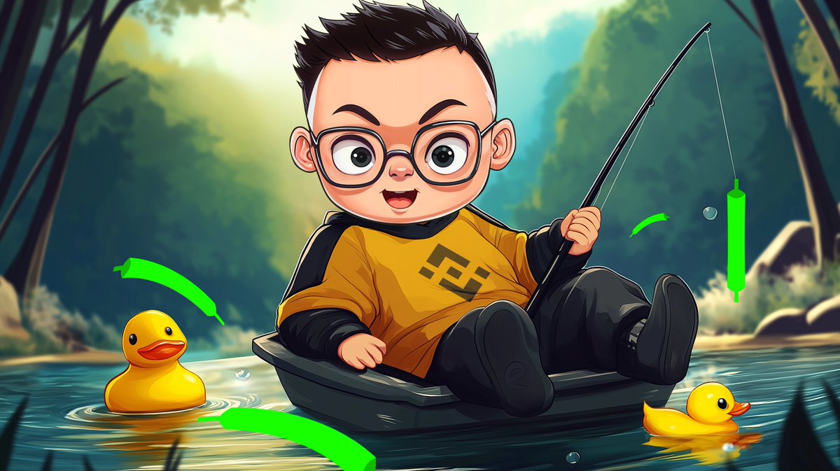 babyBNB_fun's tweet photo. 🎣🌿 $BABY BNB casting lines in a pond of opportunity, fishing for those glowing green candles! 💚✨
Every catch is a step towards something great!
#BABYBNB #FishingForSuccess https://t.co/Jq8Nd57fFI