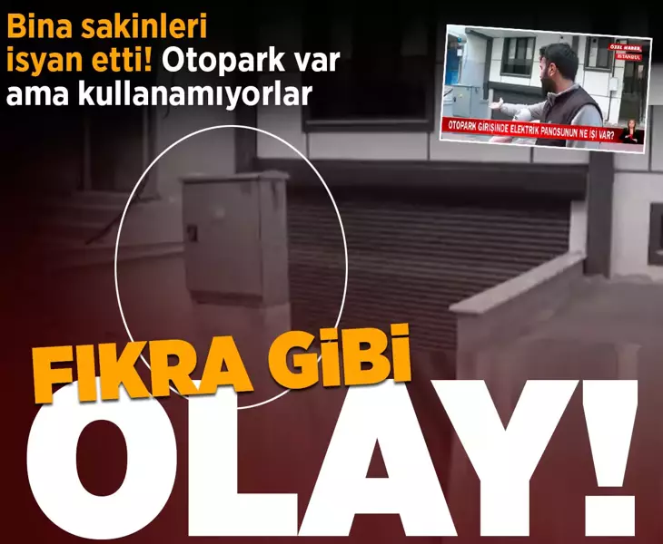Fıkra gibi olay! Bina sakinleri isyan etti! Otopark var ama kullanamıyorlar

milliyet.com.tr/gundem/fikra-g…