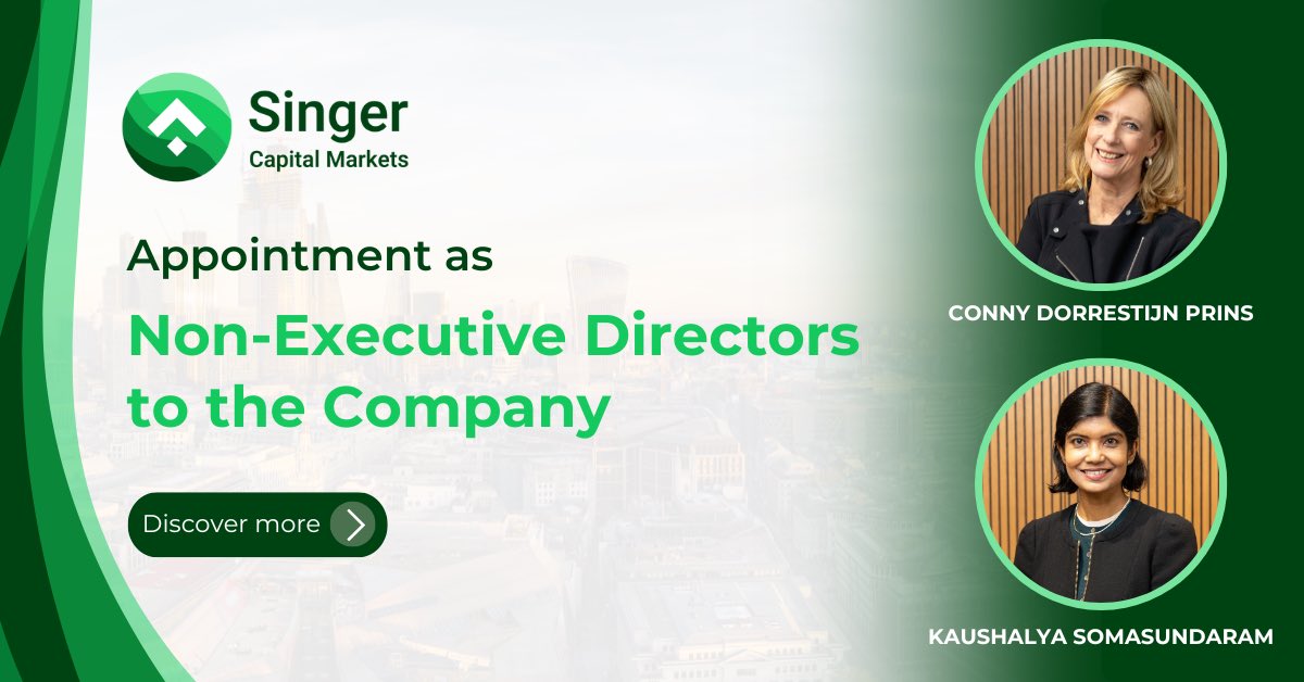 Singer Capital Markets tweet media