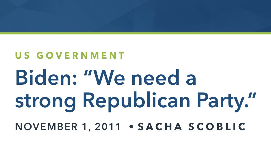 At least Joe Biden got what he wanted.