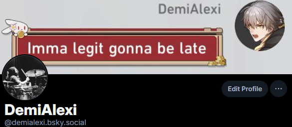 DemiAlexi's tweet photo. Alright fam, I'm headin out. https://t.co/DQVs8PcEdE