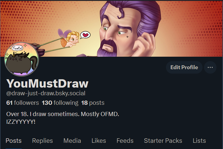 YouMustDraw tweet media