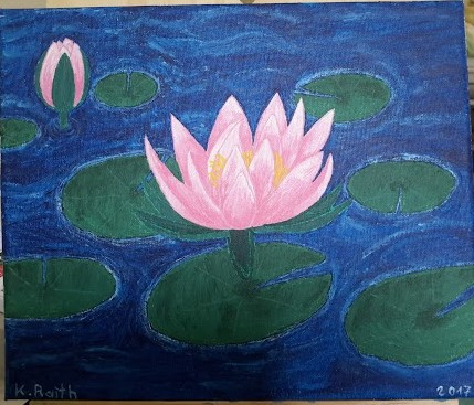 RaithKlaus's tweet photo. #paint #seerosen #PeaceForTheWorld #kunst #art #gallery #SelfMade #painting https://t.co/H6VrgPz3ja