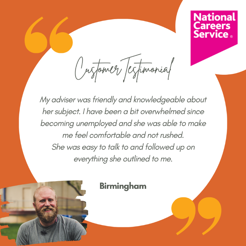 National Careers Service West Midlands (@careerswestmids) on Twitter photo Our <a href="/NationalCareers/">National Careers</a> advisers can help you to identify your career goals and develop an action plan to determine your next steps. Call 0800 100 900 or visit nationalcareers.service.gov.uk/contact-us
#AskNationalCareers #WestMidlands Our <a href="/NationalCareers/">National Careers</a> advisers can help you to identify your career goals and develop an action plan to determine your next steps. Call 0800 100 900 or visit nationalcareers.service.gov.uk/contact-us
#AskNationalCareers #WestMidlands