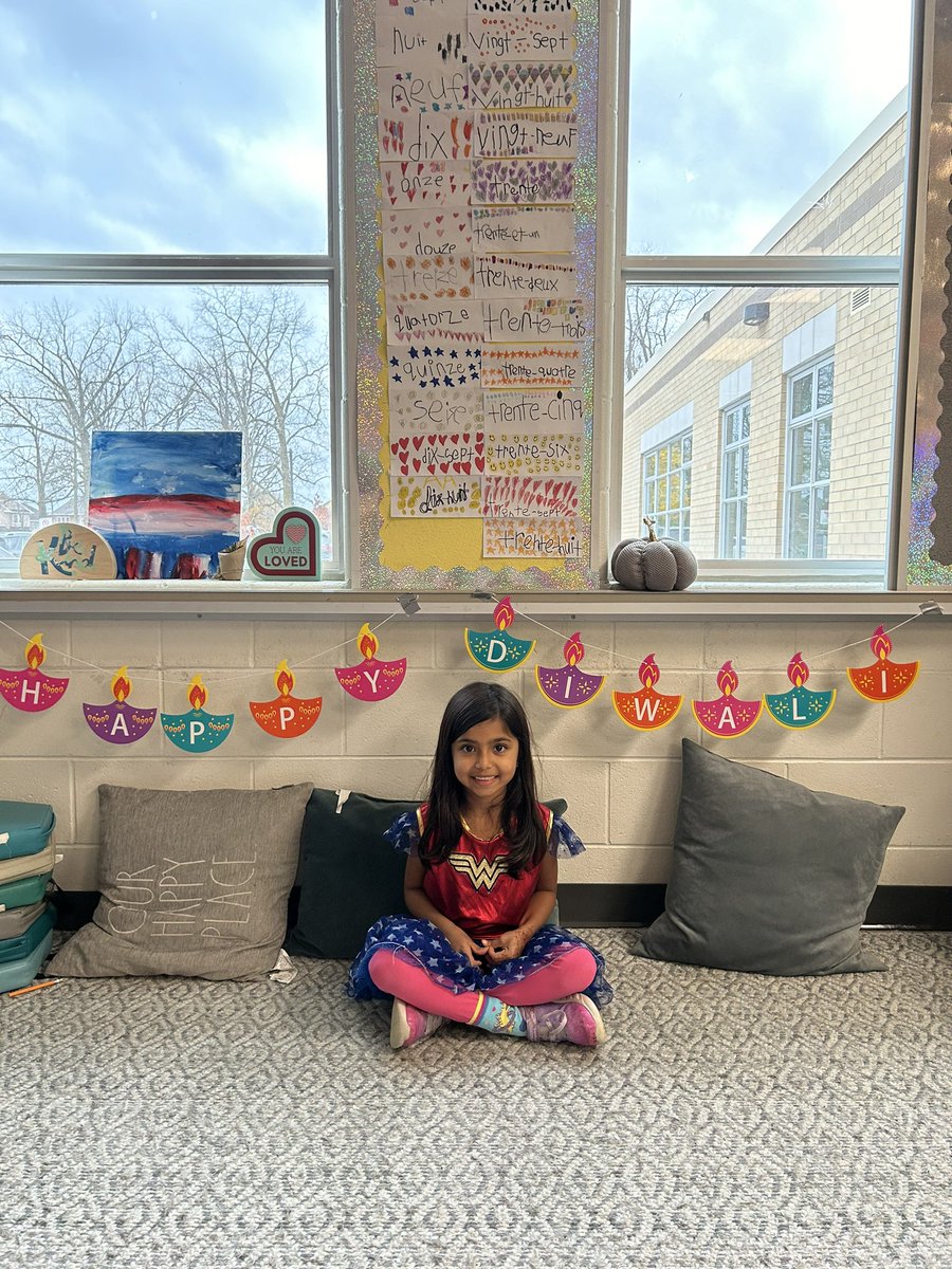 On a célébré Diwali dans notre salle de classe !✨🎆🪔 <a href="/stpetersmilton/">St. Peter C.E.S.</a>