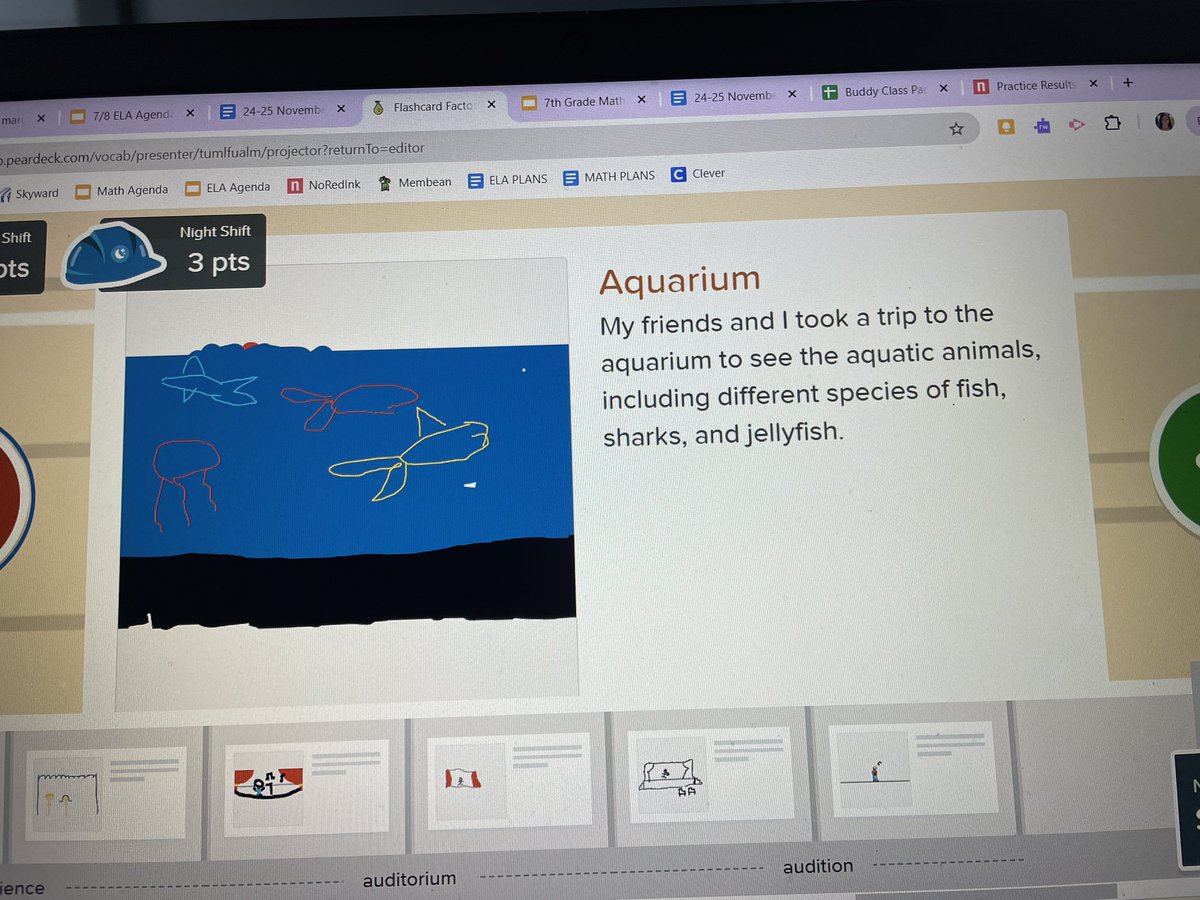 Fun root word practice with <a href="/PearDeck/">Pear Deck Learning</a>’s Flashcard Factory! #wcsflight