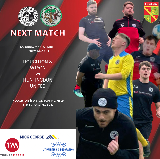 Houghton & Wyton FC (@houghtonwytonfc) on Twitter photo At home this week, in the Quarter Final of the <a href="/HuntsFA/">Huntingdonshire FA</a> Junior Cup against <a href="/HuntingdonUtdFC/">Huntingdon United FC</a>
There was a poll in the WhatsApp group on the goal scorer of our 2nd in last weeks defeat. Here's the faces of those who answered incorrectly.
#hwfc 🔴⚫️
@ThomasMorrisEA
<a href="/mickgeorgeltd/">Mick George Group</a> At home this week, in the Quarter Final of the <a href="/HuntsFA/">Huntingdonshire FA</a> Junior Cup against <a href="/HuntingdonUtdFC/">Huntingdon United FC</a>
There was a poll in the WhatsApp group on the goal scorer of our 2nd in last weeks defeat. Here's the faces of those who answered incorrectly.
#hwfc 🔴⚫️
@ThomasMorrisEA
<a href="/mickgeorgeltd/">Mick George Group</a>