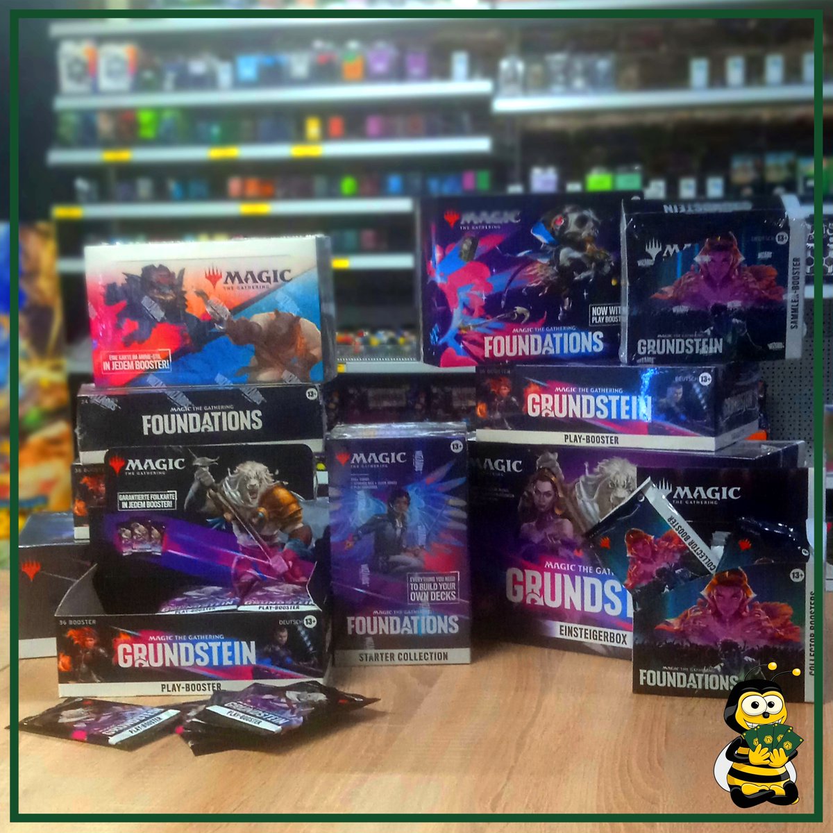 Am Freitag 08. November startet das Prerelease für das neue Magic: The Gathering Sets: Grundstein!
Wie immer haben wir natürlich auch Prerelease-Events!

hiveworld.de/news/
————————————
#MTG #MTGFoundations