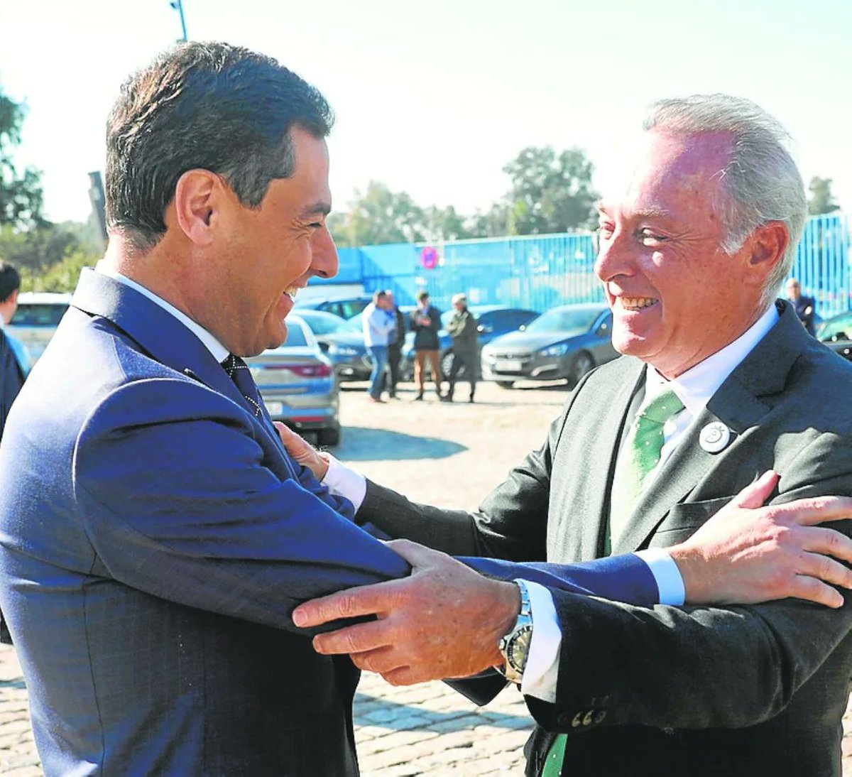 El presidente Juanma Moreno del PP vuelve a rescatar con una paguita de 3,5M€ de dinero público el chiringuito del cantante ultraderechista José Manuel Soto de la Ruta al Rocío. Vergüenza.