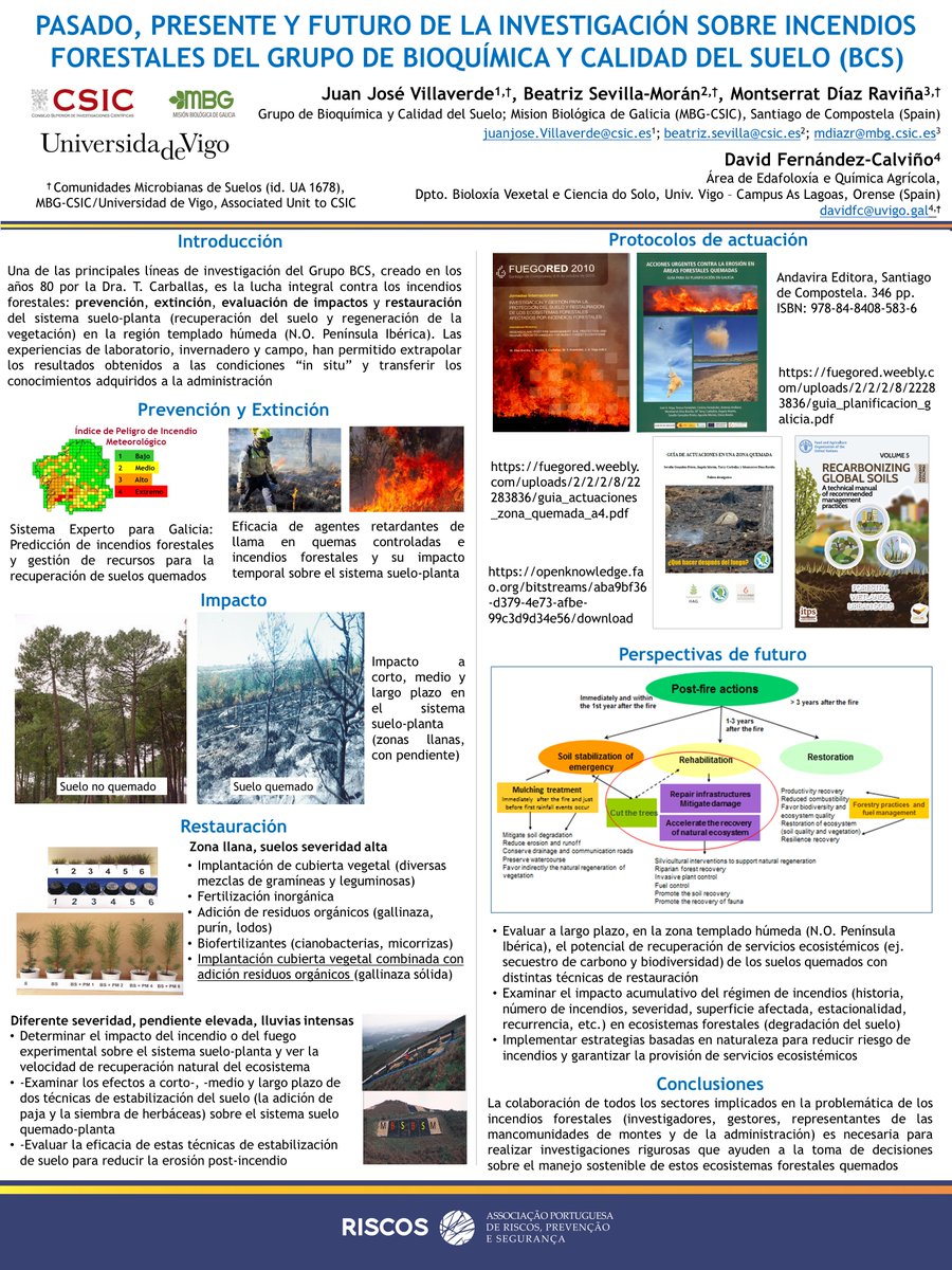 Montserrat Díaz Raviña (@mdiazravina) on Twitter photo Os enviamos información evento III Seminário da Rede Incêndios-Solo Guimaraes 27-29 noviembre iiisris.riscos.pt y enlace webposters iiisris.riscos.pt/programa/webpo…
entre ellos el del @BCSr_group <a href="/mbg_csic/">Misión Biológica de Galicia - CSIC</a> <a href="/uvigo/">Universidade de Vigo</a> <a href="/CSICGalicia/">CSIC Galicia</a> #soils @fuego_red <a href="/incendios/">Nuno Cáceres</a> Os enviamos información evento III Seminário da Rede Incêndios-Solo Guimaraes 27-29 noviembre iiisris.riscos.pt y enlace webposters iiisris.riscos.pt/programa/webpo…
entre ellos el del @BCSr_group <a href="/mbg_csic/">Misión Biológica de Galicia - CSIC</a> <a href="/uvigo/">Universidade de Vigo</a> <a href="/CSICGalicia/">CSIC Galicia</a> #soils @fuego_red <a href="/incendios/">Nuno Cáceres</a>