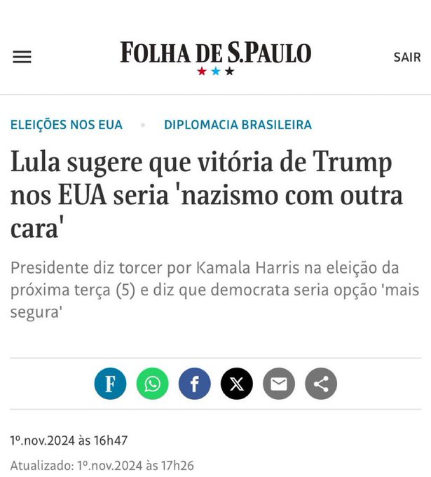 lordbraben's tweet photo. @LulaOficial Tá bom.
O @realDonaldTrump vai acreditar em você, sim.

🤡🤡🤡 https://t.co/Tw83hkhtYr