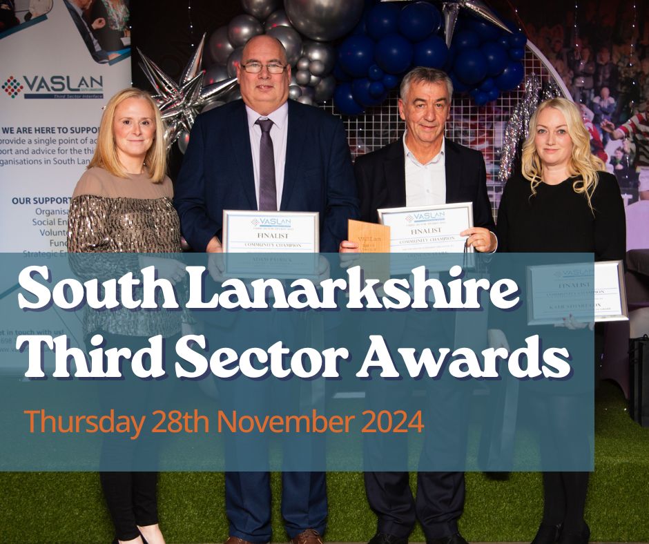 This year's Third Sector Awards ceremony will take place on Thursday 28th November.

You can check out the 2024 finalists here 👉bit.ly/3Banb5W 

Please note that this event is invite only. We will announce the winners on Friday 29th November.