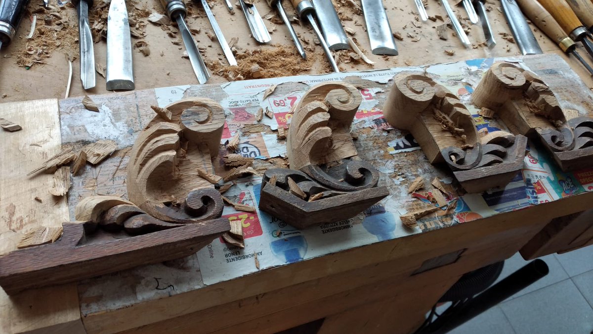 JohnCanningCo's tweet image. This project included recreating missing #woodenelements that adorn the church. Woodwork has long served as both a functional and aesthetic #architecturalfeature. Swipe to explore the journey from initial sketches to the replicated #woodwork. #historicwood #woodrestoration