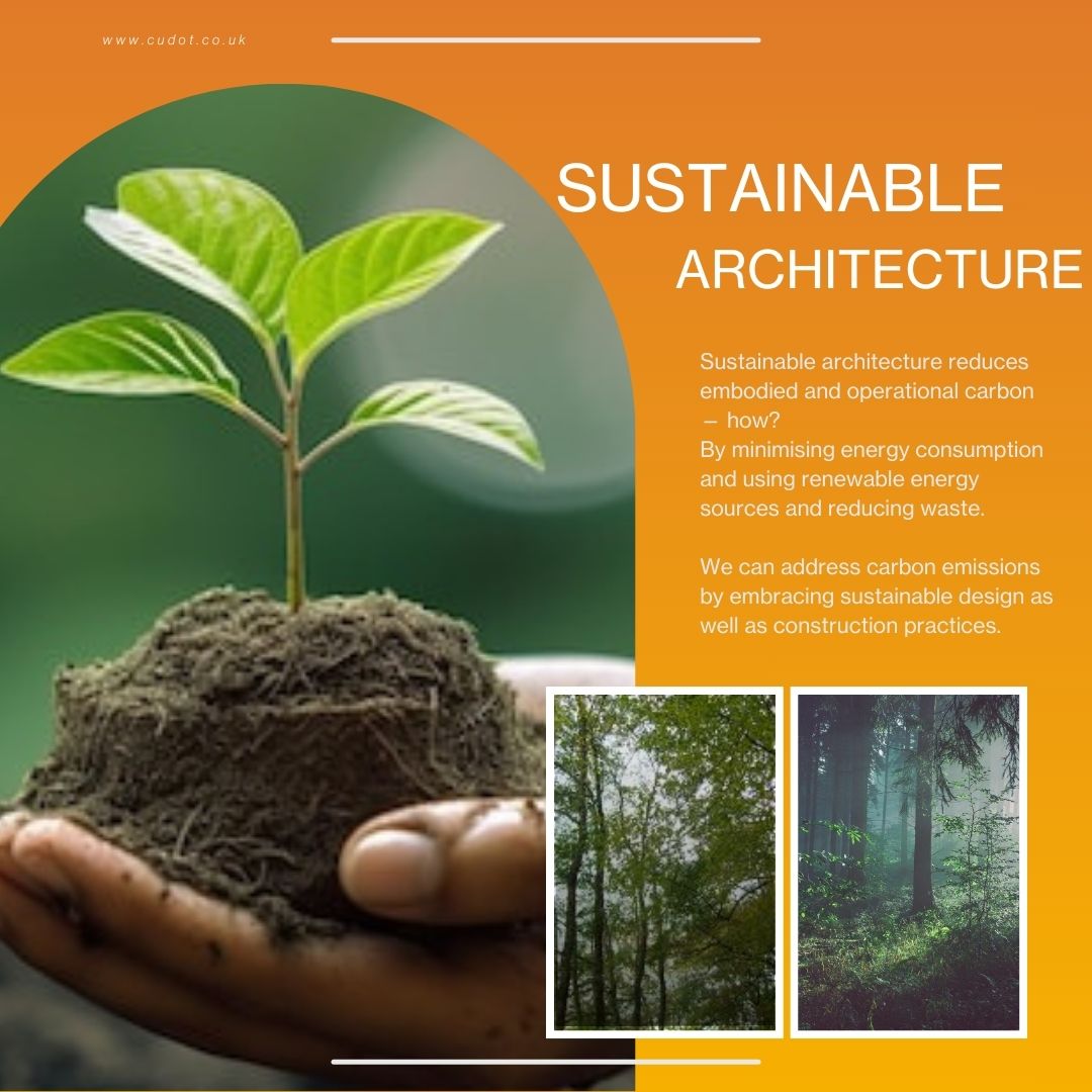 Here at Cudot, we prioritise sustainability! Why? Because building a better future starts with sustainable architecture!🌍 

#EcoFriendlyDesign #SustainableArchitecture #BuildForTomorrow #Cudot

Find out more at: bit.ly/3As6FON