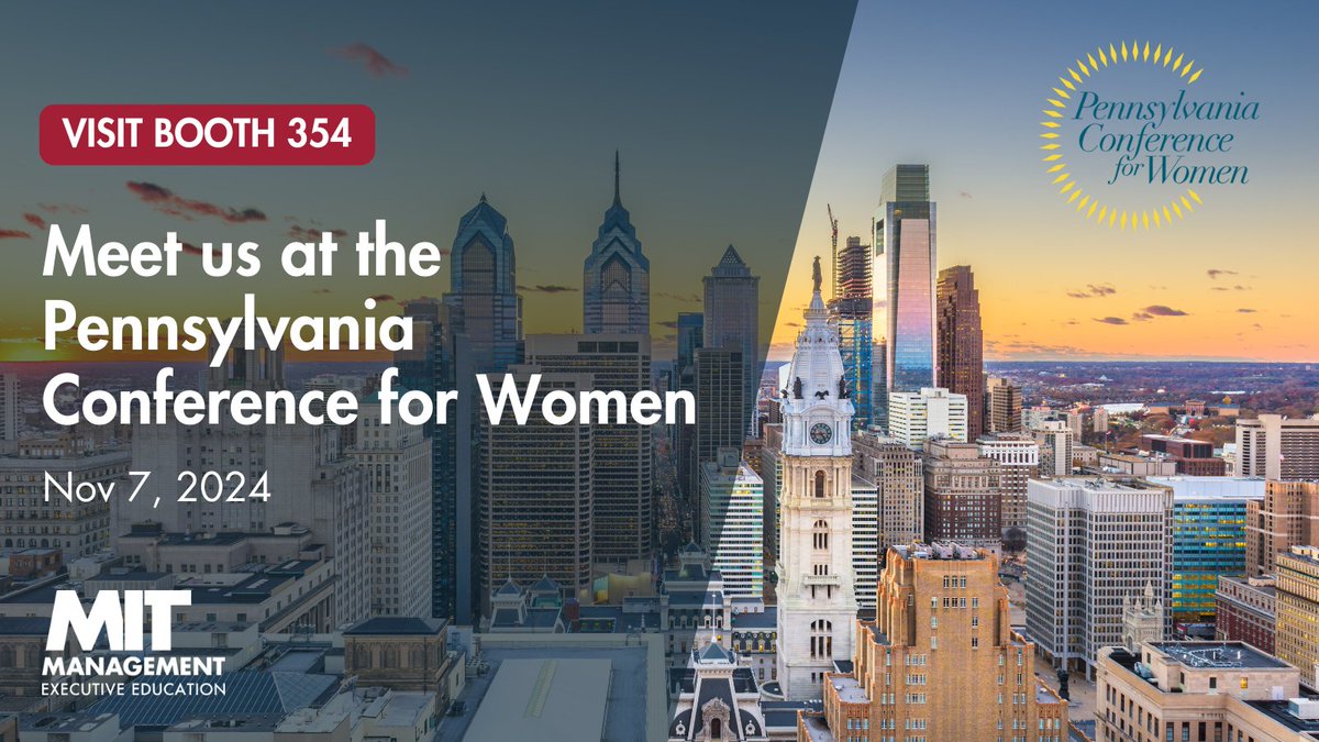 If you're at the Pennsylvania Conference for Women <a href="/PennWomen/">PA Conf for Women</a> tomorrow, make sure to stop by our booth (354), say hello, and enter the drawing for a complimentary course! We offer 90+ courses, both in-person and online. Learn more here: mitsln.co/xE1o50U0AvV #PennWomen