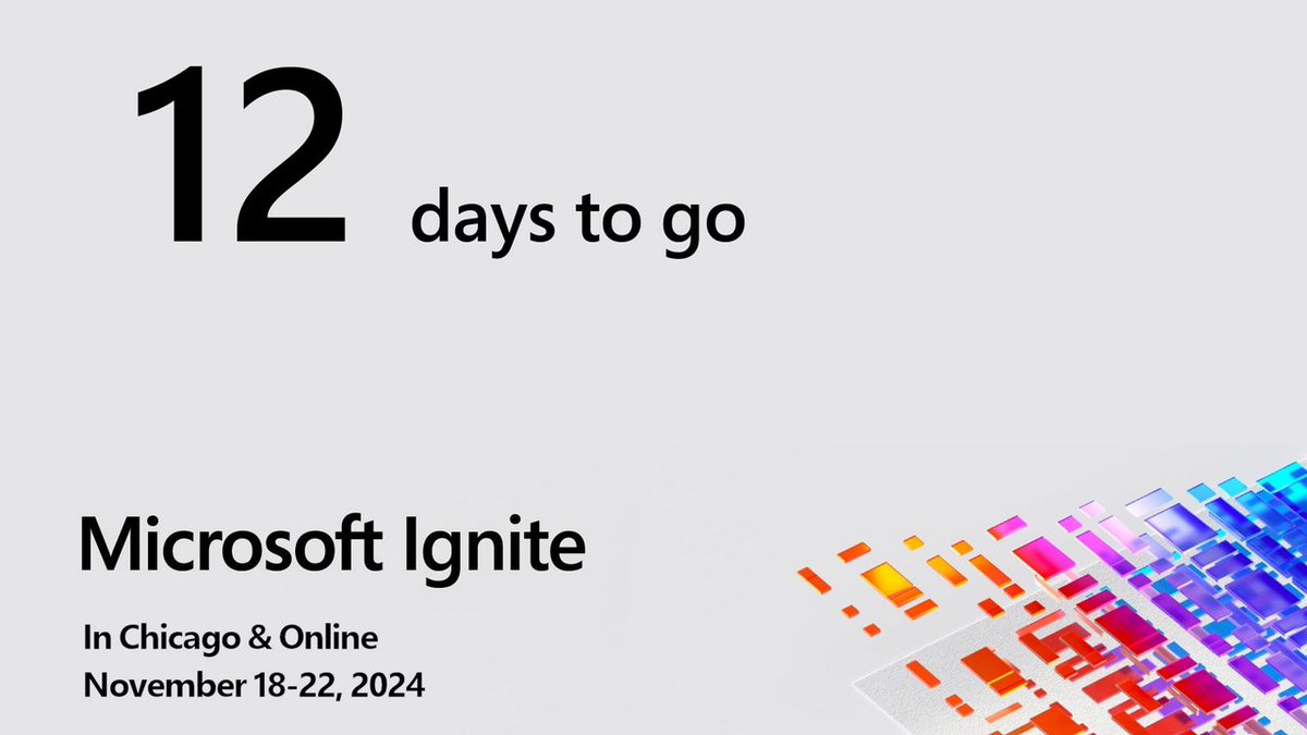 Ignite Countdown tweet media