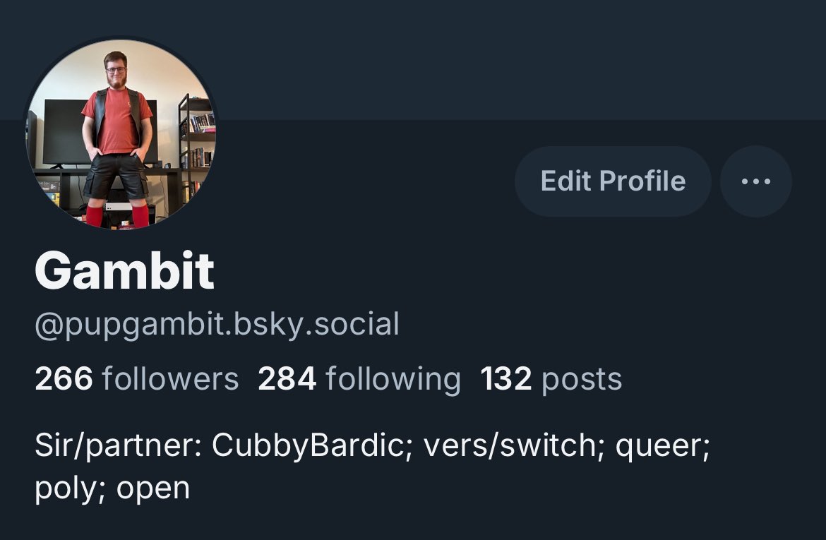 PupGambit5's tweet photo. It’s about time I get off this app. Y’all can find me over on BlueSky. https://t.co/wCJ3CMkc4W