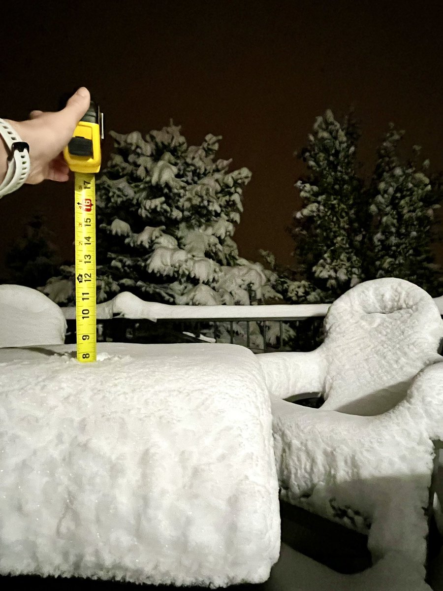 liajoslin's tweet photo. Good morning ☃️ 
📍Highlands Ranch
#COwx @BianchiWeather @NWSBoulder https://t.co/O44jayB1ae