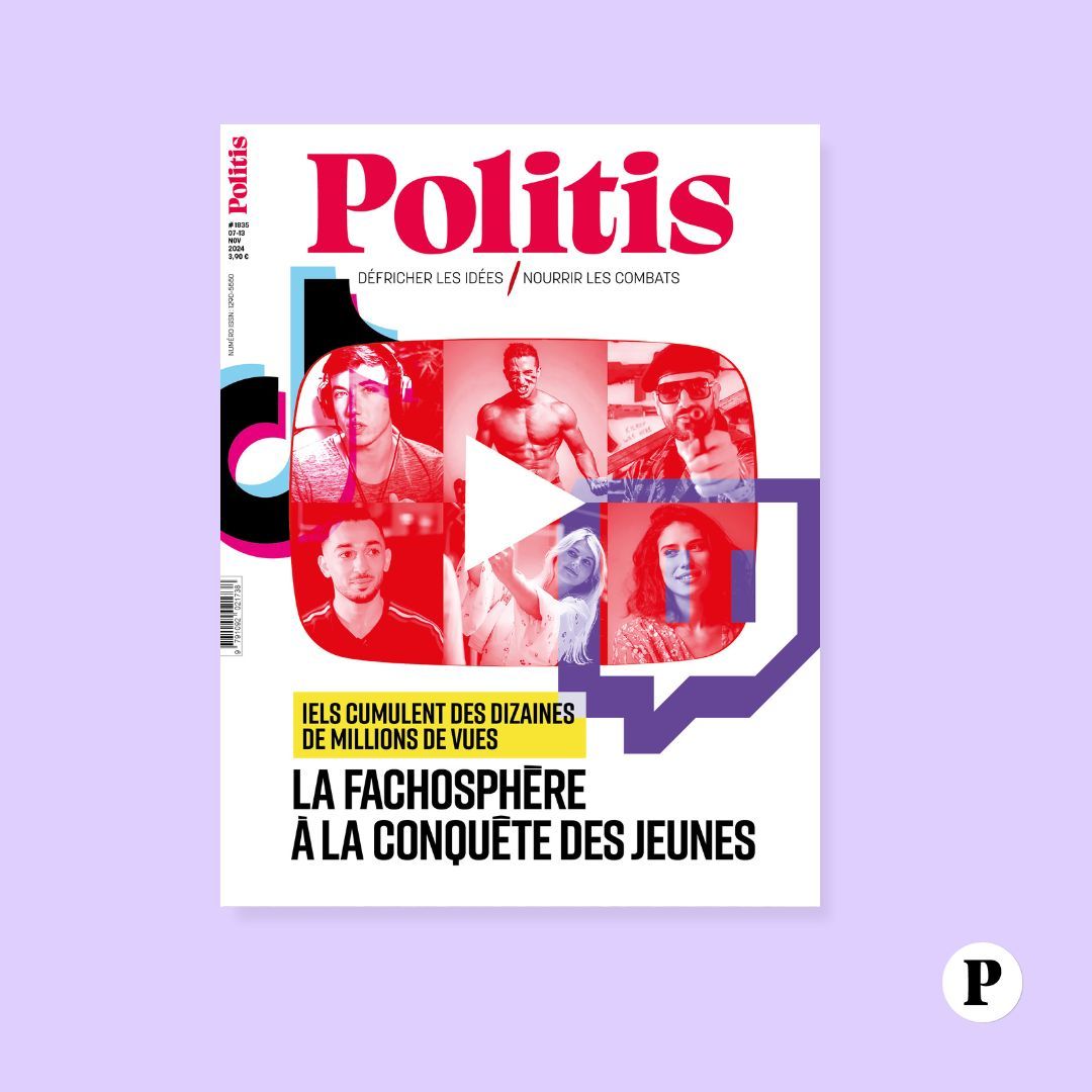 Politis (@politis_fr) on Twitter photo À la une de Politis cette semaine : Tibo InShape, Thaïs d'Escufon, Papacito, Dora Moutot... La fachosphère à la conquête des jeunes
Retrouvez aussi notre entretien avec <a href="/ClemSenechal/">Clément Sénéchal</a>, notre enquête sur les conditions de travail à l'Ofpra, notre reportage auprès des soignants au À la une de Politis cette semaine : Tibo InShape, Thaïs d'Escufon, Papacito, Dora Moutot... La fachosphère à la conquête des jeunes
Retrouvez aussi notre entretien avec <a href="/ClemSenechal/">Clément Sénéchal</a>, notre enquête sur les conditions de travail à l'Ofpra, notre reportage auprès des soignants au
