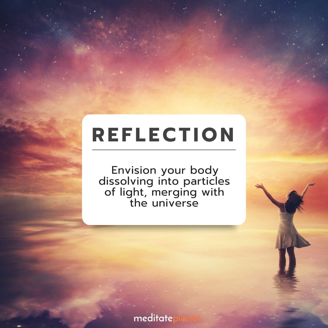 meditateplanet's tweet image. Envision your body dissolving into particles of light, merging with the universe.

🌟🧘‍♀️✨

#UniversalConnection #MindfulVisualization #ZenLight