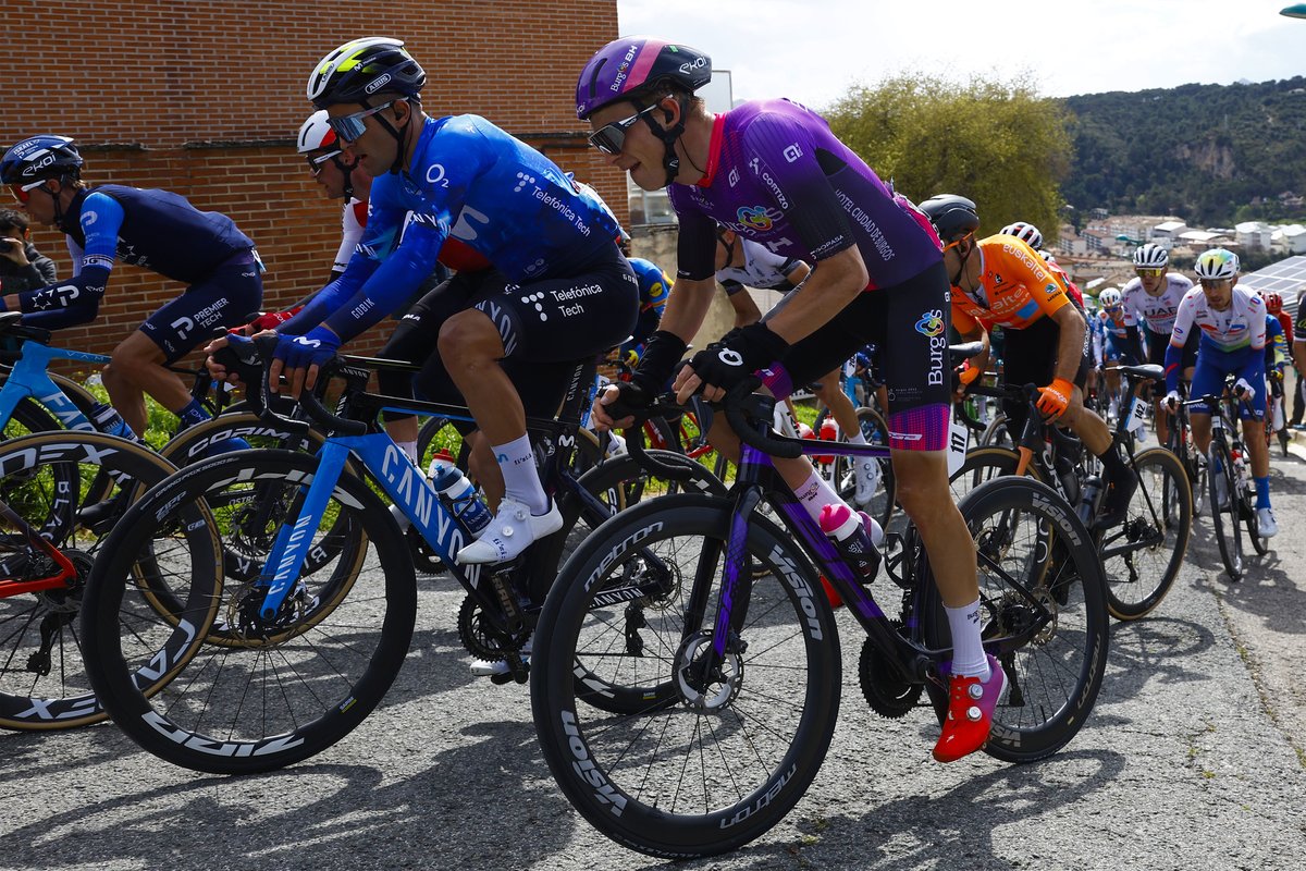 BurgosBH's tweet photo. Karel Vacek no seguirá en el Burgos BH en 2025 👋🏻

🇨🇿 El checo se estrenó como morado el pasado mes de febrero

Juntos soñamos con el triunfo en Legutio en la #Itzulia2024 🤩

¡Thank you for everything, Karel! 💜 https://t.co/6IzfWmhO0N