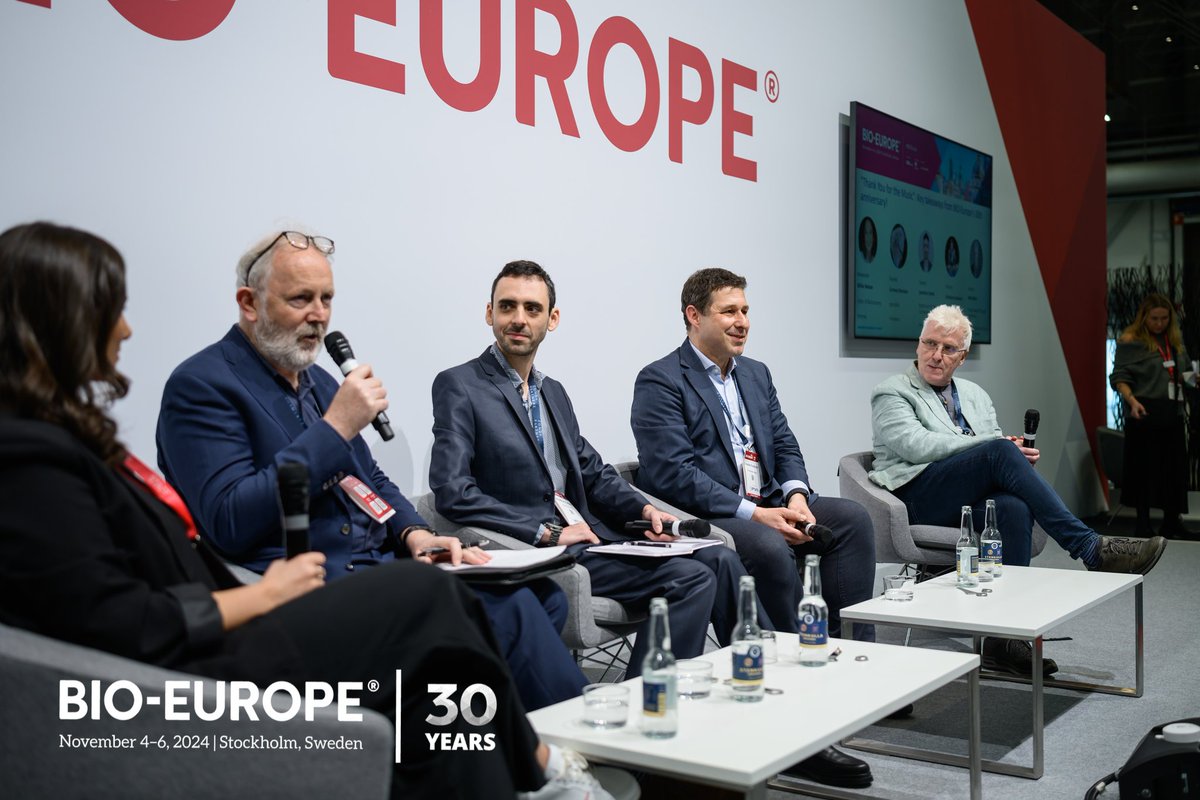 We had a lively media panel at #BioEurope this morning - all things considered
