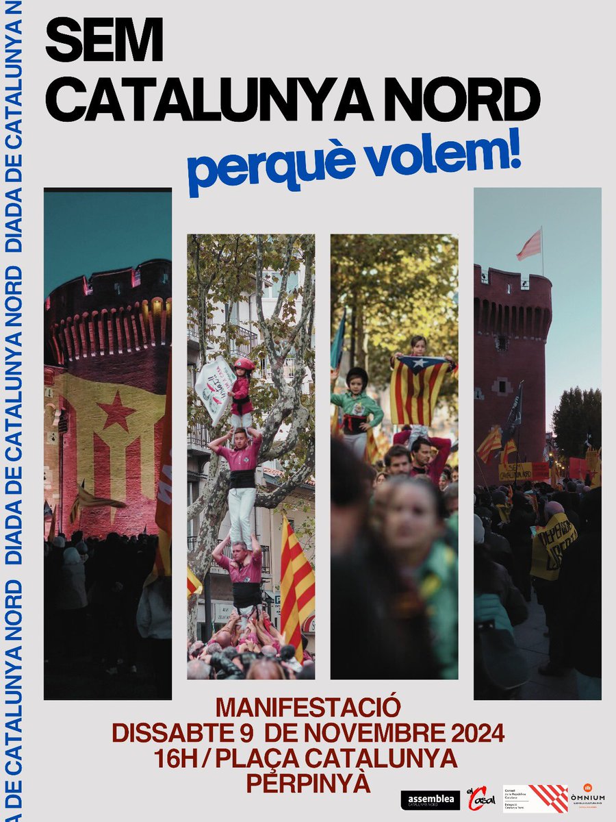 Aquest dissabte torna la <a href="/Diadacatnord/">Diada Catalunya Nord</a> i ho fa amb la tradicional manifestació a les 16h a la plaça Catalunya per cridar ben fort que ‘Sem Catalunya Nord perquè volem!’.